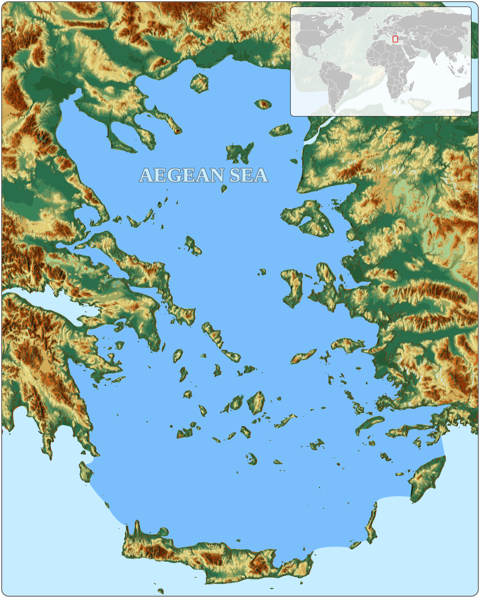 Aegean Sea - WorldAtlas