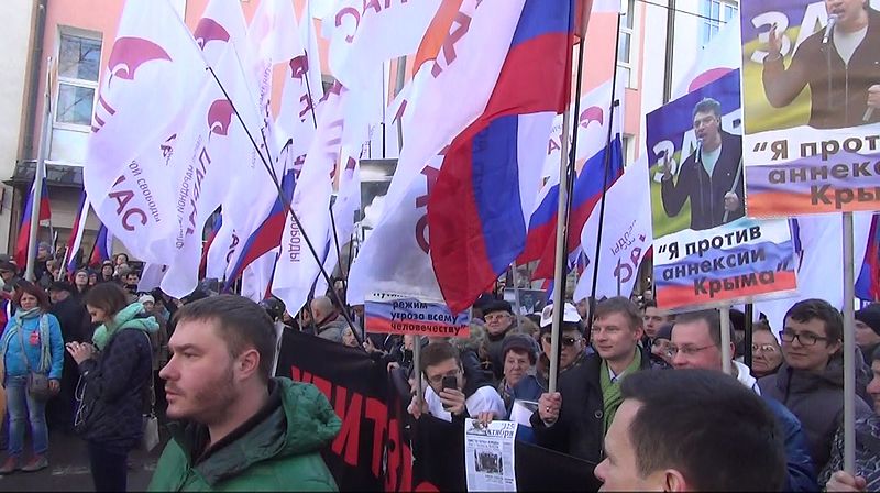 File:March in memory of Boris Nemtsov in Moscow - 23.jpg