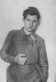 Vladimir Mayakovsky Russian and Soviet poet, playwright, artist and stage and film actor