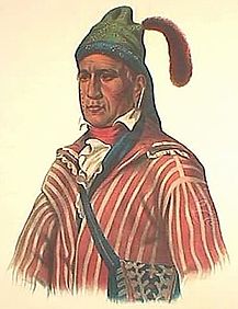 Menawa, a Creek chief