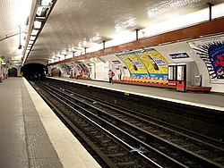 Rue Saint-Maur (metrostation)
