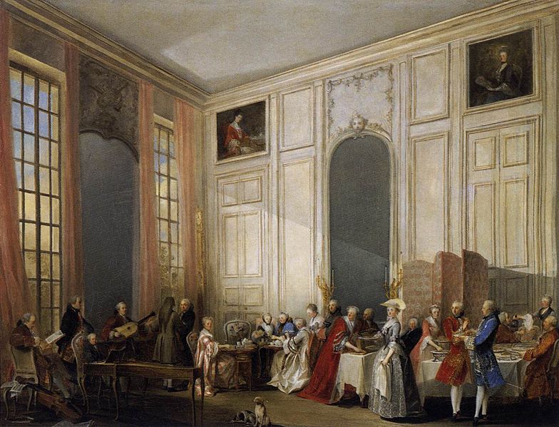 File:Michel-Barthélémy Ollivier - Afternoon Tea at the Temple - WGA16645.jpg