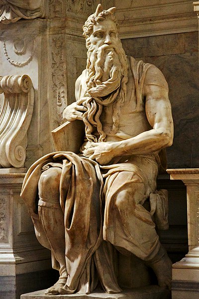 File:Michelangelo Moses.jpg