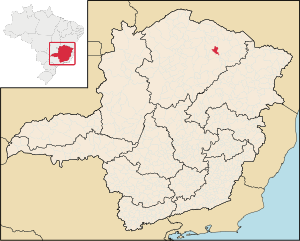 Localização de Serranópolis de Minas