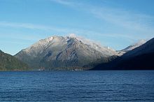 Lake Crescent and Mount Storm King in February