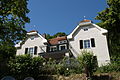 Residential building on a hillside