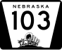 Nebraska avtomagistrali 103 belgisi