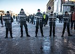 Demonstration på Mynttorget i Gamla stan 2016.