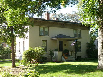 National Registered Historic Places James Holes House.JPG