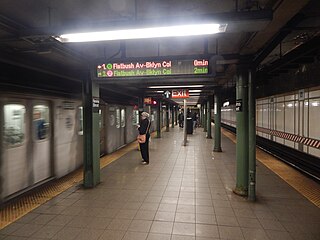 <span class="mw-page-title-main">Nevins Street station</span> New York City Subway station in Brooklyn