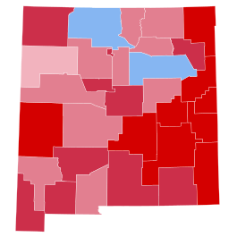 New Mexico Presidential Election Results 1972.svg