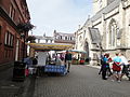 The Farmers' Market, which takes place every Friday in St Thomas' Square, Newport, Isle of Wight, in September 2011.