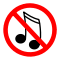 No music.svg