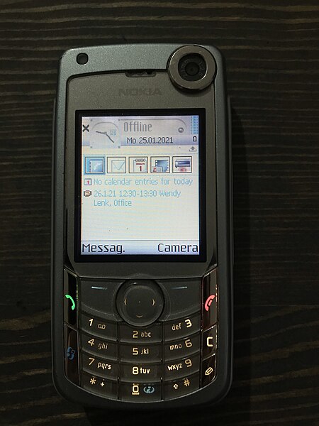 File:Nokia 6680 - uživatelské prostředí S60.jpg