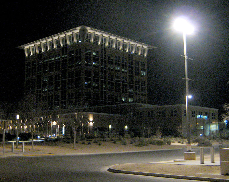 File:North Las Vegas city hall at night, February 2013.jpg - Wikipedia