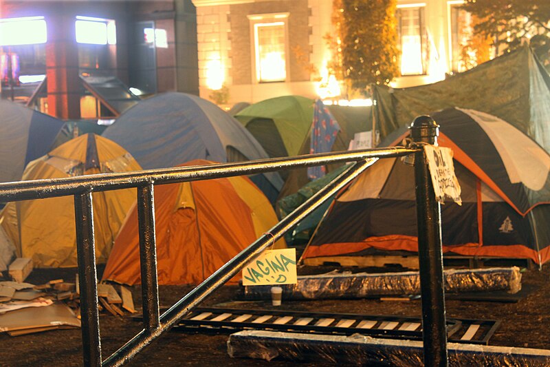 File:Occupy Vancouver Tents.jpg