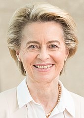  European UnionUrsula von der Leyen,President of theEuropean Commission