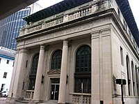 1924 Federal Reserve Bank of Atlanta Jacksonville Branch Office, located at the corner of Hogan and Church Street. Designed by Henrietta Cuttino Dozier and A. Ten Eyck Brown Oldfedreserve.jpeg