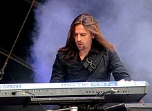 Palotai during a Kamelot concert