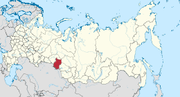 Oblast d'Omsk - Location