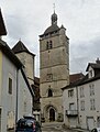 Français : Église Notre-Dame d'Orgelet, Orgelet, Jura, Bourgogne-Franche-Comté, France