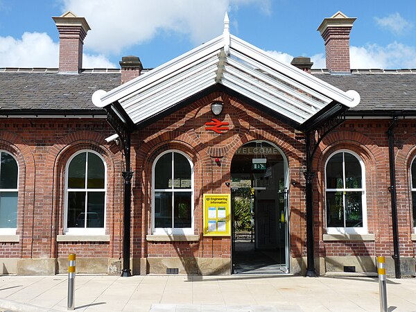 Ormskirk railway station.