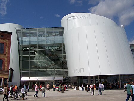 Ozeaneum in Stralsund, Eingang