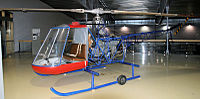 A PK X-1 experimental helicopter, part of the Norwegian Armed Forces Aircraft Collection