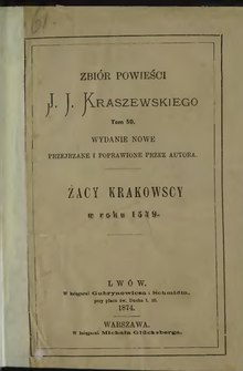 PL Kraszewski - Żacy krakowscy.djvu