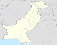 スカルドゥの位置（パキスタン内）