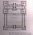 План Люксембургського палацу з курдонером — парадним двором.