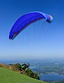 * Nomination Paraglider taking off from Tegelberg, Schwangau, Bavaria --Llez 06:12, 5 December 2023 (UTC) * Promotion  Support Good quality. --ArildV 07:54, 5 December 2023 (UTC)