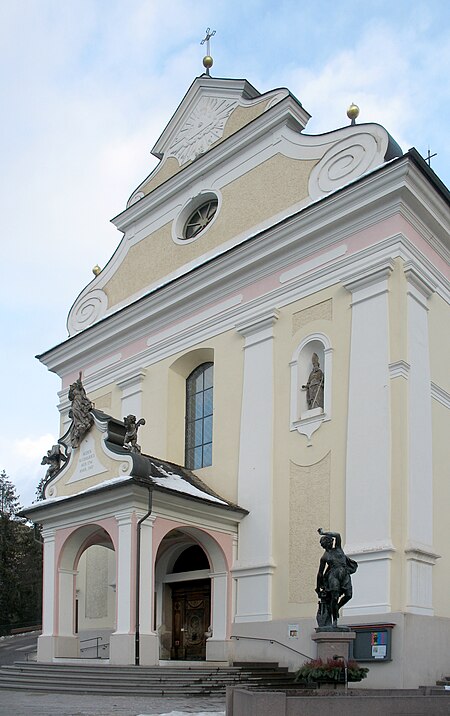 Parish church front