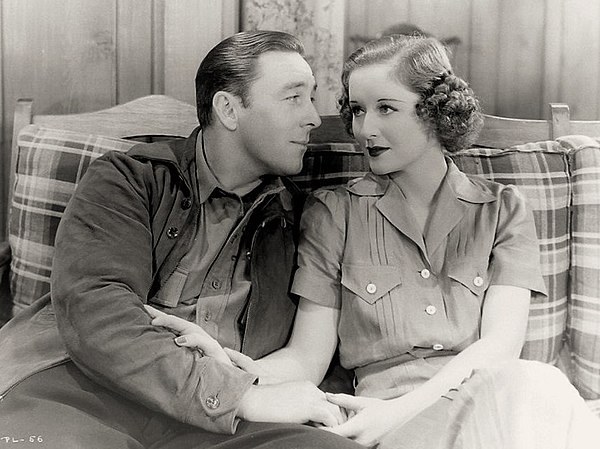 O'Brien and Beatrice Roberts in Park Avenue Logger (1937)