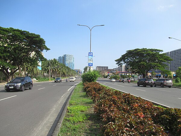 Macapagal Boulevard in Central Business Park I-A, Pasay