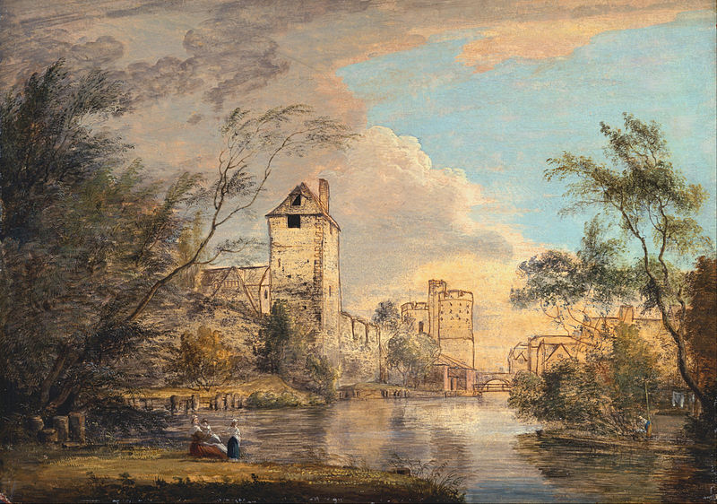 File:Paul Sandby - An Unfinished View of the West Gate, Canterbury - Google Art Project.jpg