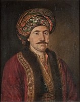 Pavel Đurković - knez Miloš sa turbanom, 1829