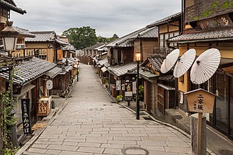 24/11: Carrer peatonal a Kyoto (Japó)