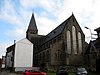 Totaliteit van de kerk Saint-Antoine l'Ermite: interieur en exterieur, waaronder het meubilair