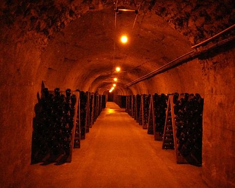 Perrier Jouët Vault at Epernay, France