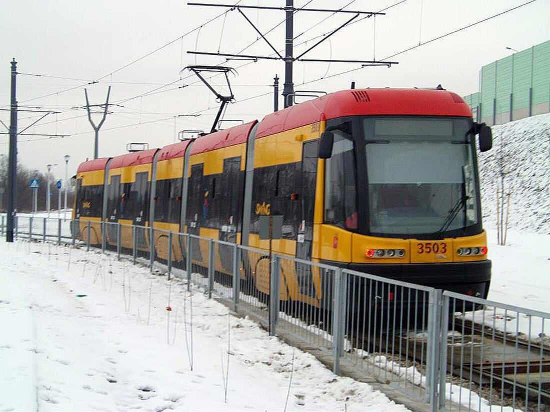 Tramtransporto en Varsovio