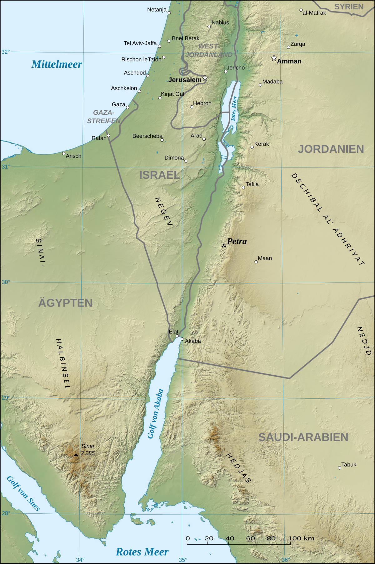 Bestand Petra  location map de svg Wikipedia