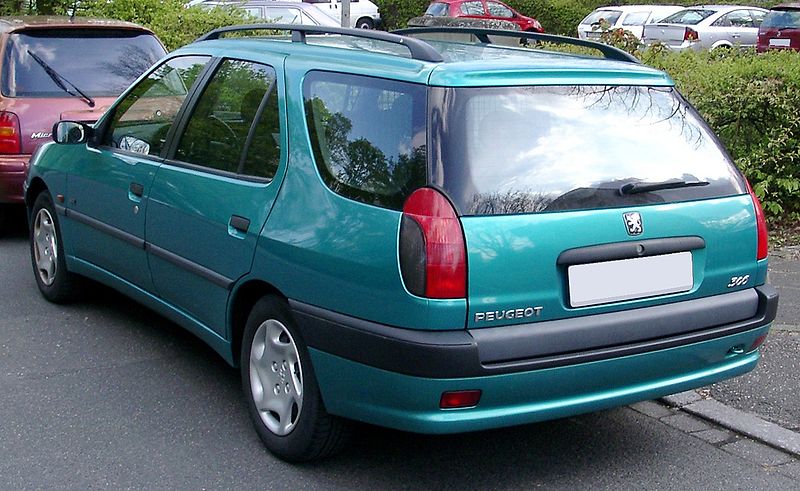 File:Peugeot 306 Break rear 20080415.jpg
