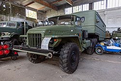 Ural-377S with semi-trailer from the holdings of the former NVA (2018)