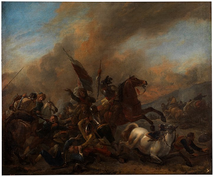 File:Philips Wouwerman - Ruitergevecht met vijandelijke troepen - P002154 - Museo del Prado.jpg