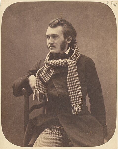 File:Photograph of Gustave Doré by Nadar, between 1856 and 1858 - Original.jpg