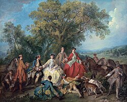 Picnic after the Hunt 1735-1740