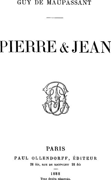 Pierre et Jean