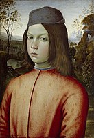 Пінтуріккіо. «Портрет невідомого хлопчика», бл. 1500, Дрезденська картинна галерея