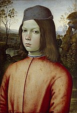 Portrait d'un garçon, v. 1500 Pinturicchio